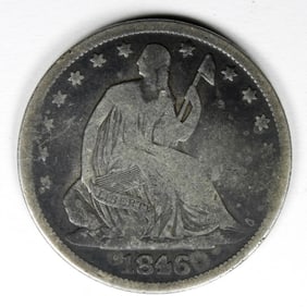 1846-O LIBERTY SEATED HALF DOLLAR
