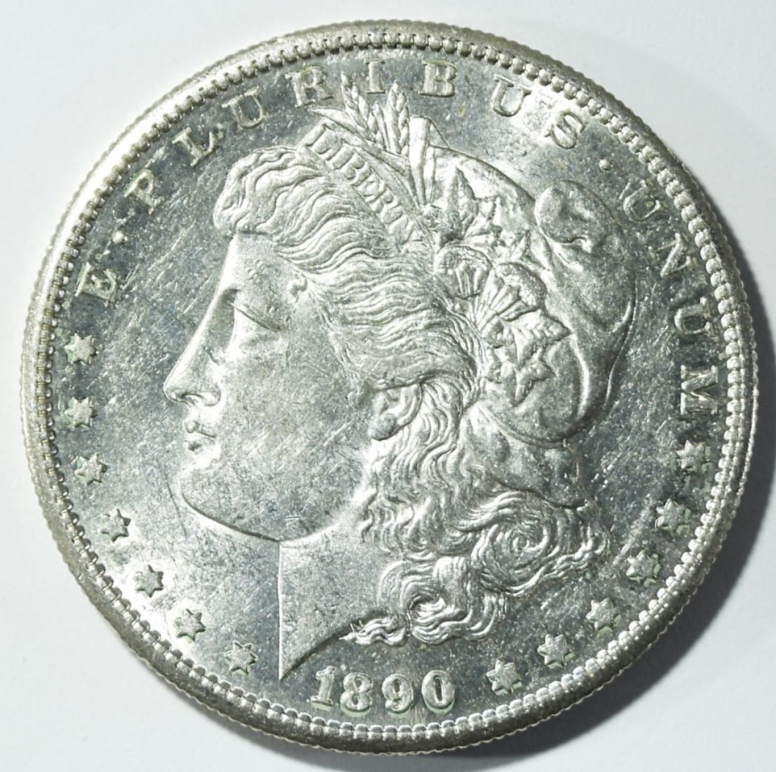 1890-S MORGAN DOLLAR AU: ONE STOP SHOP FOR ANTIQUES, COLLECTIBLES, AND COINS