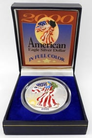2000 COLORIZED AMERICAN SILVER EAGLE