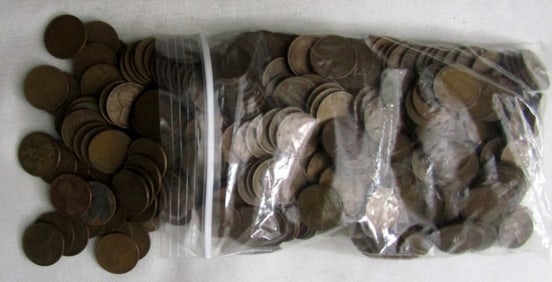 350 WHEAT CENTS (1920-1929) P-D-S