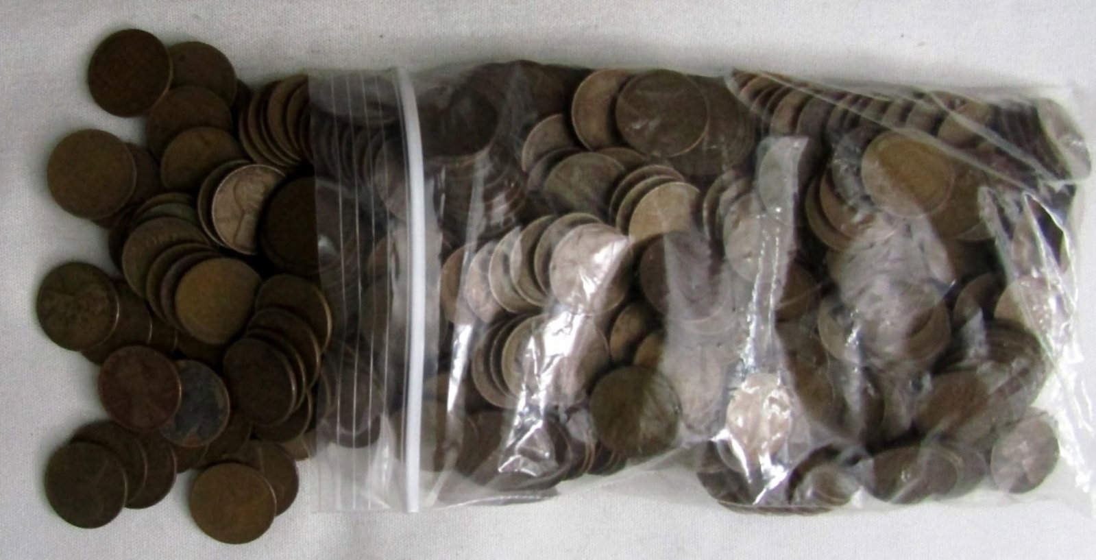 350 WHEAT CENTS (1920-1929) P-D-S: NICE CIRCS or BETTER