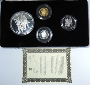 VIETNAM VETERANS PROOF MEDALLION SET