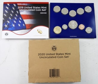 2019 & 2020 U.S. MINT SETS in OGP