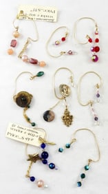 (8) HAND MADE EAR CUFFS