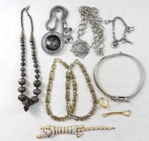 (10) ANTIQUE FASHION LOT