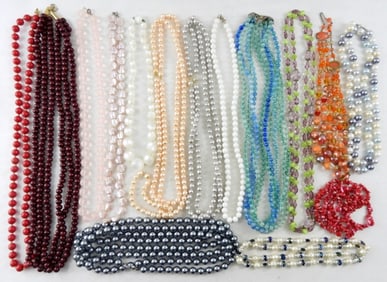 FASHION BEADED NECKLACES GRAB BAG (15)