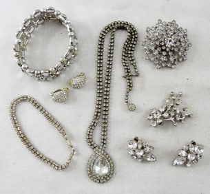 DIAMOND STYLE MIXED JEWELRY LOT (7)