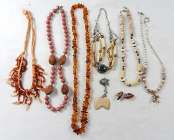 NATURE HUGHES JEWELRY 8pc LOT