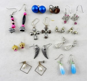 (12) MIXED EARRING LOT