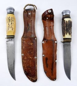 (2) SOLINGEN GERMANY FIXED BLADE KNIVES