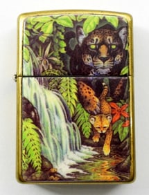 FIRED 1995 MYSTERIES OF THE FOREST ZIPPO