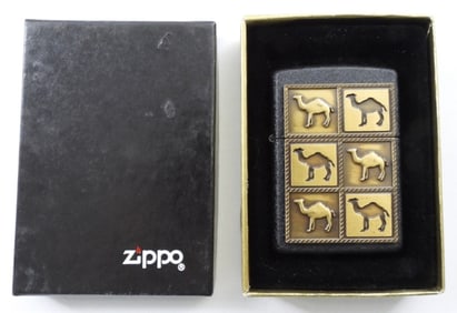SEALED 1994 THE HEARD CAMEL ZIPPO LIGHTER