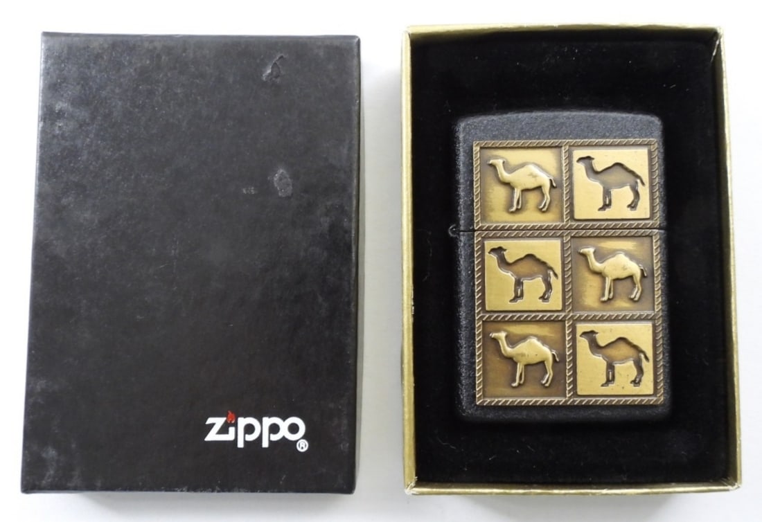 SEALED 1994 THE HEARD CAMEL ZIPPO LIGHTER (1 of 4)