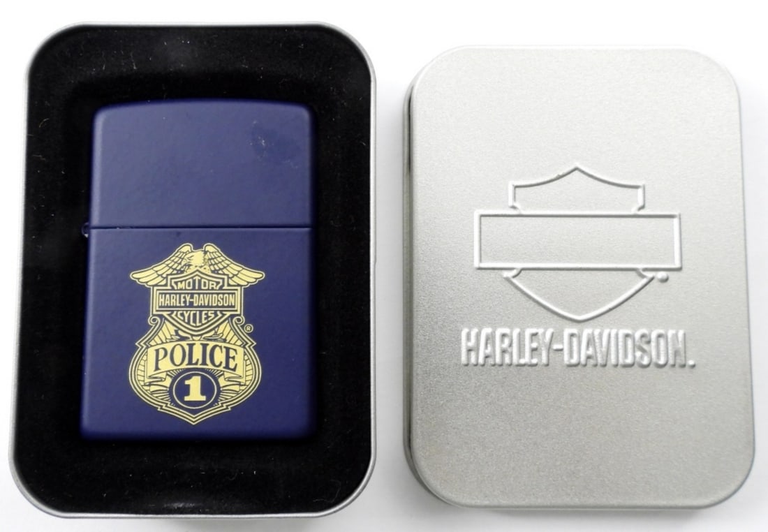 2004 SEALED HARLEY-DAVIDSON POLICE 1 ZIPPO (1 of 3)