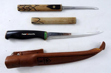 (2) FISHERMAN WHALE KNIVES