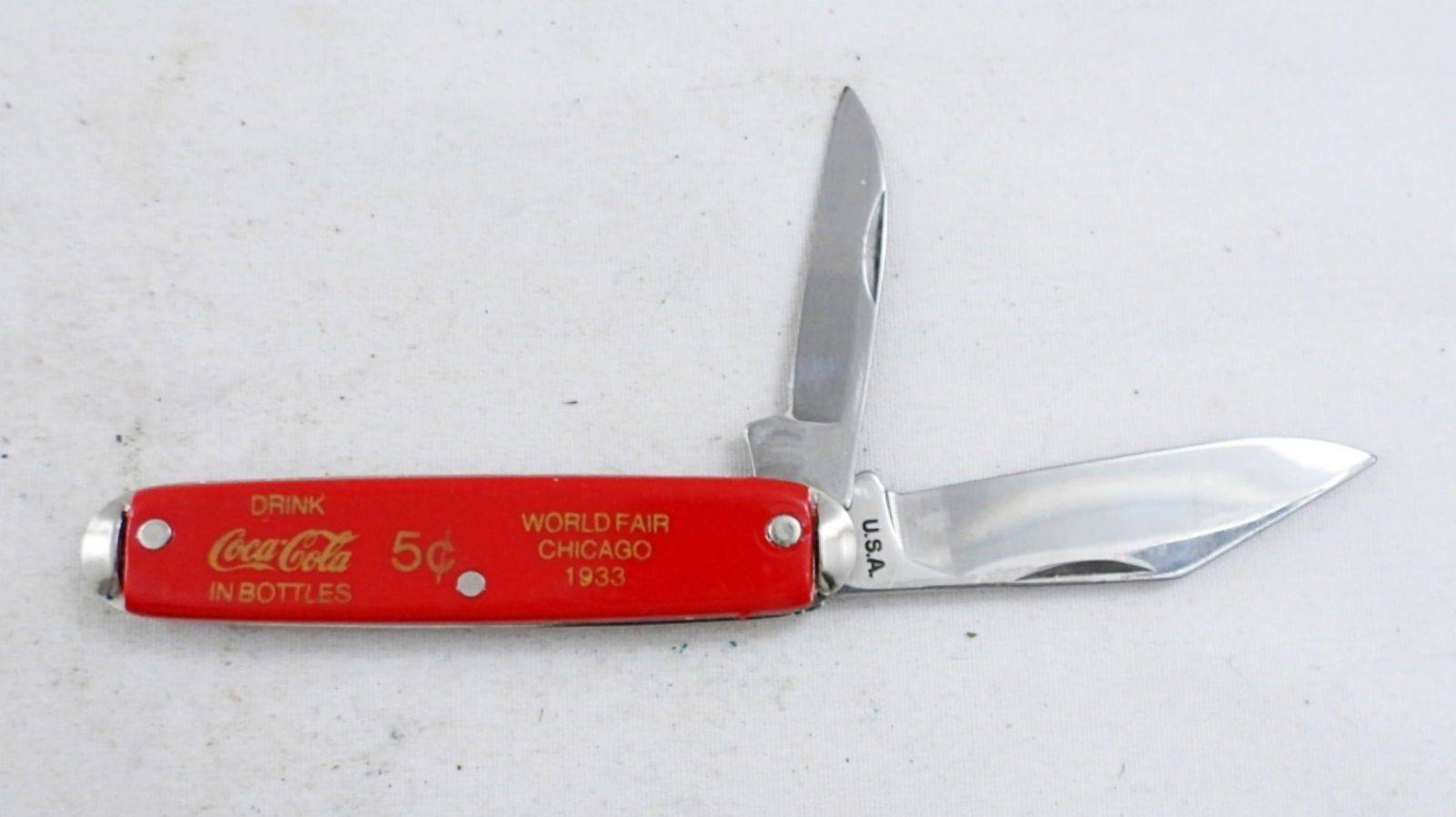 COCA-COLA 1933 WORLD FAIR KNIFE (1 of 2)