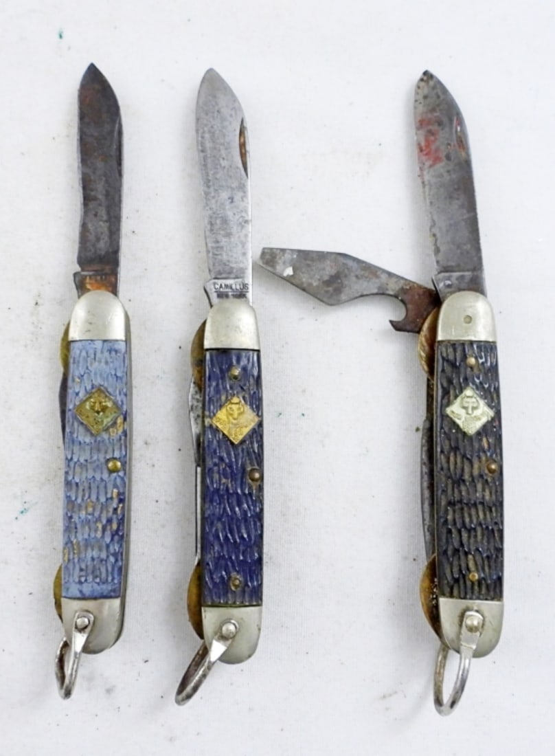 (3) CUB SCOUTS of AMERICA POCKET KNIVES (1 of 3)