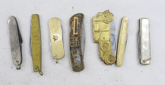 (7) UNUSUAL & UNIQUE KNIFE LOT