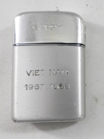 RONSON VIETNAM NUDE ENGRAVED LIGHTER