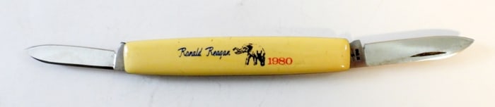CASE XX RONALD REAGAN 1980 KNIFE