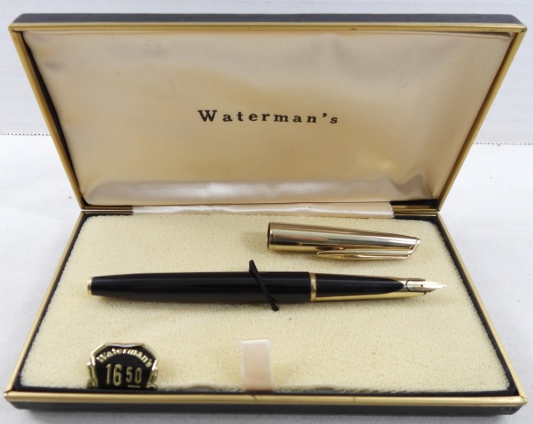 VINTAGE WATERMAN C/F FOUNTAIN PEN (1 of 2)