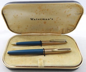 VTG WATERMAN C/F FOUNTAIN & BALL POINT SET