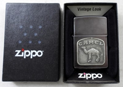 1992 UNFIRED CAMEL ZIPPO LIGHTER