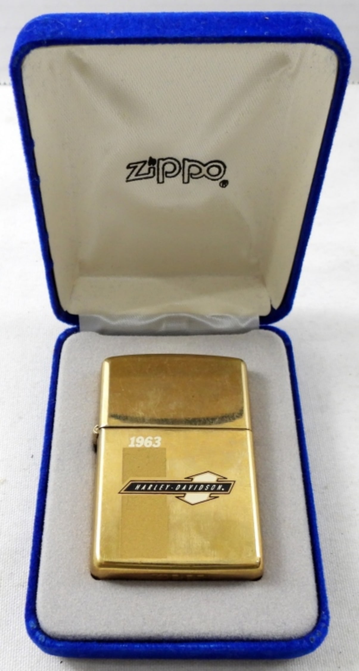 1993 UNFIRED 1963 HARLEY DAVIDSON ZIPPO (1 of 5)