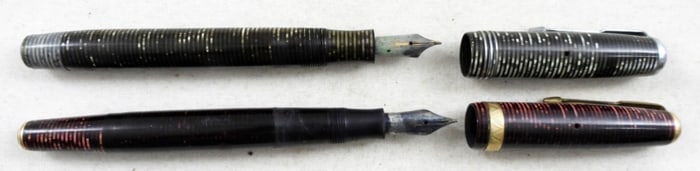 VTG PARKER VACUMATIC FOUNTAIN PENS