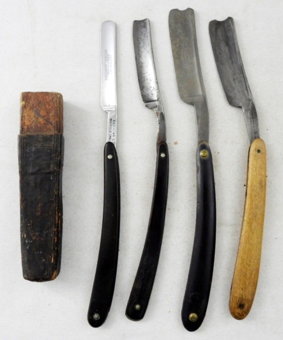 SHEFFIELD VINTAGE MIXED STRAIGHT RAZOR LOT (1 of 2)