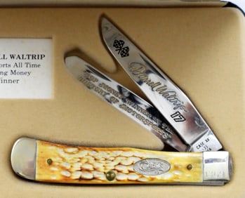 DARRELL WALTRIP CASE COLLECTORS KNIFE