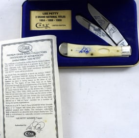 LEE PETTY NATIONAL TITLES CASE KNIFE SET