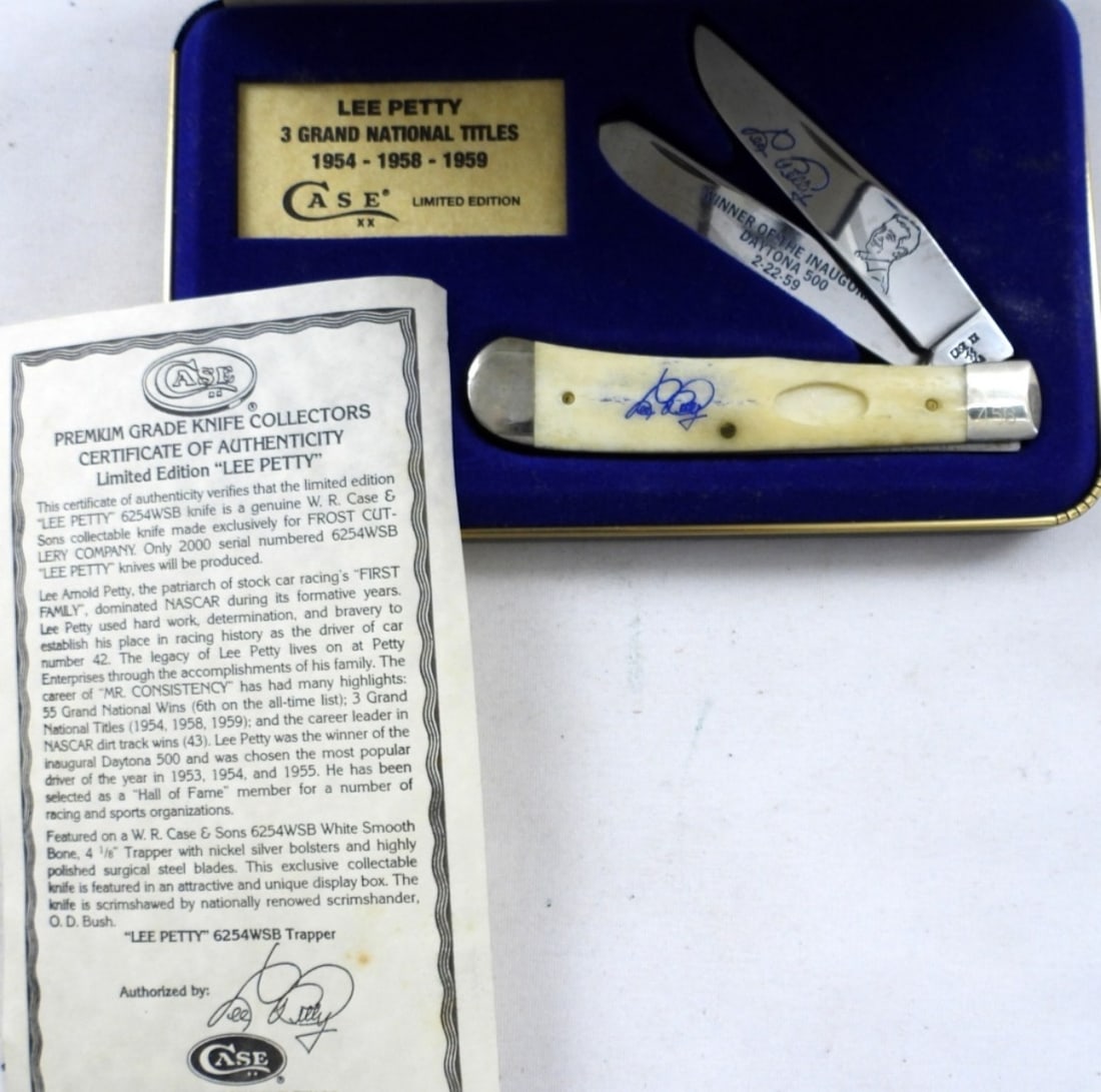 LEE PETTY NATIONAL TITLES CASE KNIFE SET (1 of 2)