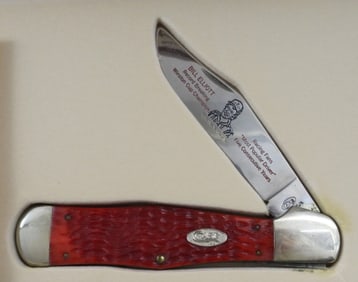 BILL ELLIOTT CASE COLLECTORS KNIFE