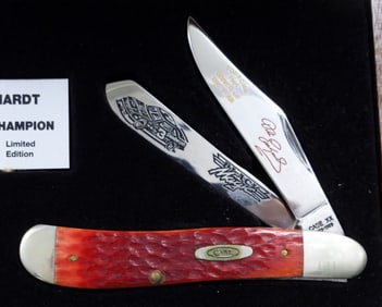 DALE EARNHARDT LIMITED EDITION CASE KNIFE
