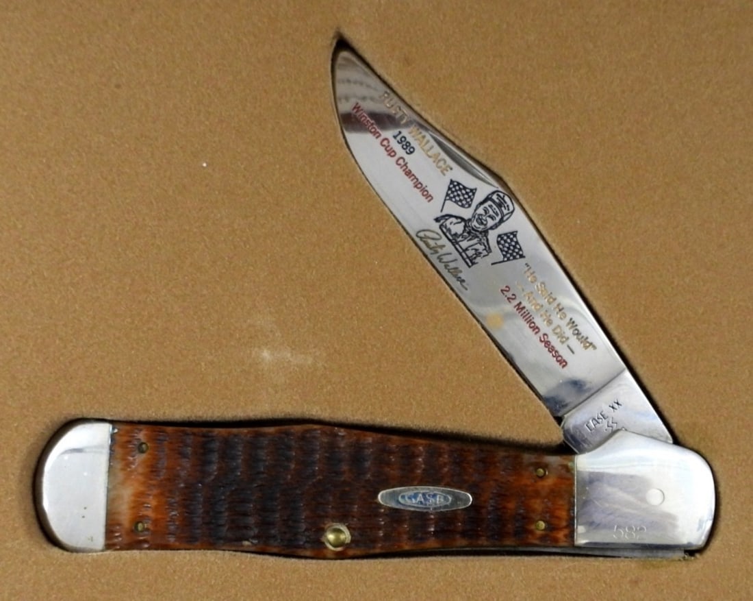 RUSTY WALLACE CASE KNIFE SET (1 of 3)