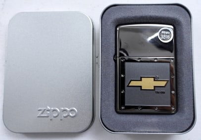 2004 CHEVY EMBLEM ZIPPO SEALED