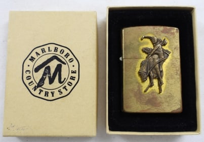 1994 MARLBORO BRASS COWBOY UNFIRED