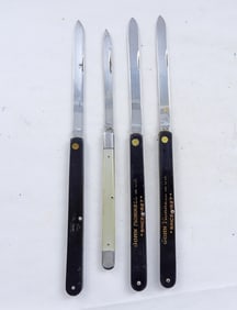 4 VINTAGE FOLDING KNIVES