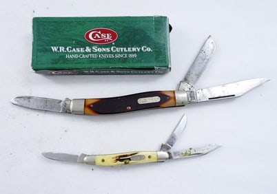 MINI CASE STOCKMAN & OLD TIMER POCKET KNIVES