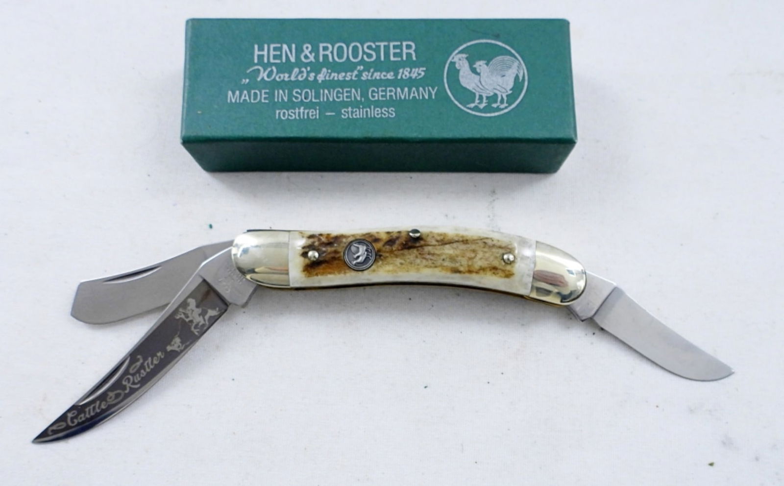 HEN & ROOSTER 283-DS POCKET KNIFE (1 of 3)
