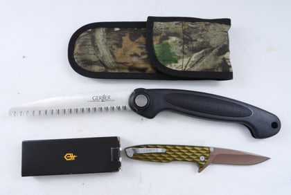 GERBER FOLDING KNIFE SET (2)