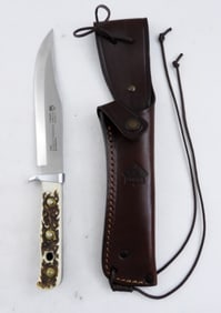 GREAT PUMA BOWIE 6396 KNIFE IN SHEATH
