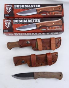 2 BUSHMASTER EXPLORER KNIVES