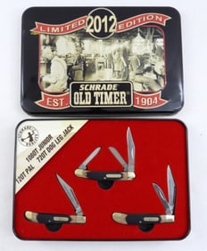 SCHRADE OLD TIMER 2012 LIMITED EDITION SET