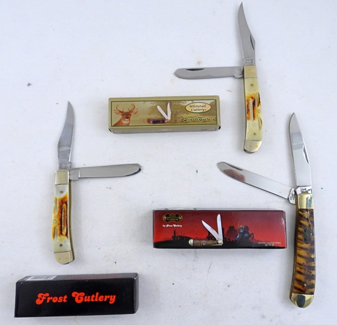 FROST (3) POCKET KNIFE SET (1 of 3)