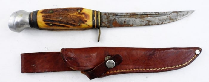 VTG OLSEN 2700 KNIFE IN SHEATH GERMANY