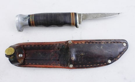 VTG KABAR KNIFE IN SHEATH