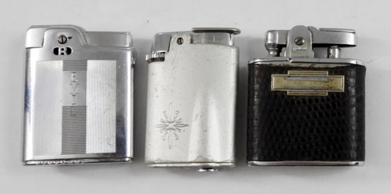 (3) VINTAGE RONSON LIGHTERS