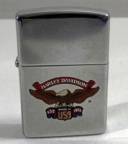 1996 (UNFIRED) HARLEY DAVISON CHROME ZIPPO